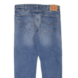 LEVI'S 505 Jeans Mens Blue Regular Straight Stone Wash W38 L30