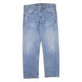 LEVI'S 505 Jeans Mens Blue Regular Straight W34 L30