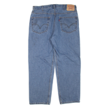 LEVI'S 550 Jeans Womens Blue Relaxed Tapered W38 L30
