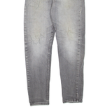 LEVI'S 512 Jeans Mens Grey Slim Tapered Stone Wash W31 L30