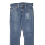 LEVI'S 511 Jeans Mens Blue Slim Straight Stone Wash W32 L32