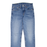 LEVI'S 511 Jeans Mens Blue Slim Straight Stone Wash W28 L32