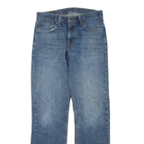 LEVI'S 514 Jeans Mens Blue Regular Straight Stone Wash W32 L34