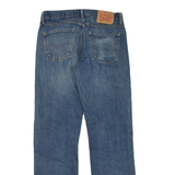 LEVI'S 514 Jeans Mens Blue Regular Straight Stone Wash W32 L34