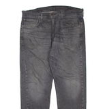 LEVI'S 505 Jeans Mens Grey Regular Straight W38 L30