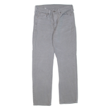 LEVI'S 514 Jeans Mens Grey Regular Straight W29 L30
