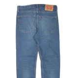 LEVI'S 502 Jeans Mens Blue Regular Tapered Stone Wash W32 L30