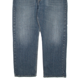 LEVI'S 505 Jeans Mens Blue Regular Straight Stone Wash W40 L30