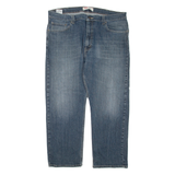 LEVI'S 505 Jeans Mens Blue Regular Straight Stone Wash W40 L30