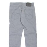 LEVI'S 511 Jeans Mens Grey Slim Straight W30 L30