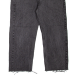 LEVI'S 505 Jeans Mens Black Regular Straight W38 L24
