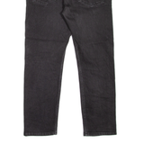 LEVI'S 502 Jeans Mens Black Regular Tapered W34 L26