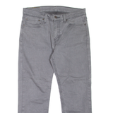 LEVI'S 511 Jeans Mens Grey Slim Straight W32 L24