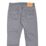 LEVI'S 511 Jeans Mens Grey Slim Straight W32 L24