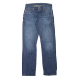 LEVI'S 514 Jeans Mens Blue Slim Straight Stone Wash W30 L32