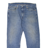 LEVI'S 505 Jeans Mens Blue Regular Straight Stone Wash W38 L30