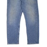 LEVI'S 505 Jeans Mens Blue Regular Straight Stone Wash W38 L30