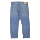 LEVI'S 505 Jeans Mens Blue Regular Straight Stone Wash W38 L30