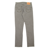 LEVI'S 511 Jeans Mens Green Slim Straight W31 L34