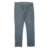 LEVI'S 511 Jeans Mens Blue Slim Straight W34 L32