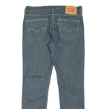 LEVI'S 511 Jeans Mens Blue Slim Straight W34 L32