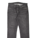 LEVI'S 511 Jeans Mens Black Slim Straight Stone Wash W34 L30