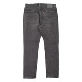 LEVI'S 511 Jeans Mens Black Slim Straight Stone Wash W34 L30
