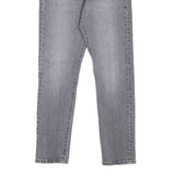 LEVI'S 501S Jeans BIG E Womens Grey Skinny Straight Stone Wash W25 L28