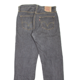 LEVI'S 501XX Jeans Mens Grey Regular Straight W34 L31