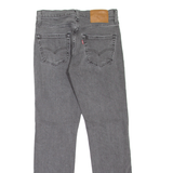 LEVI'S 511 BIG E Jeans Mens Grey Slim Straight W29 L30