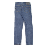 LEVI'S 511 Jeans Mens Blue Slim Straight Stone Wash W28 L32