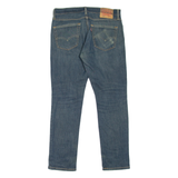 LEVI'S 511 Jeans Mens Blue Slim Straight Stone Wash W33 L30