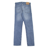 LEVI'S 513 Jeans Mens Blue Slim Straight Stone Wash W30 L32