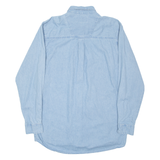 WRANGLER Mens Denim Shirt Blue Long Sleeve L