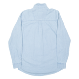 WRANGLER Mens Denim Shirt Blue Long Sleeve M