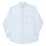 LEE Mens Denim Shirt Blue Long Sleeve M