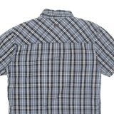 FUBU Mens Shirt Black Check Long Sleeve M
