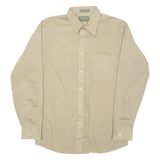 GIVENCHY Mens Plain Shirt Brown Long Sleeve M