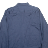 ARMANI EXCHANGE Mens Plain Shirt Blue Long Sleeve L