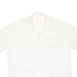 KEY WEST FASHION Mens Hawaiian Shirt White Crazy Pattern XL