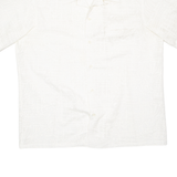 KEY WEST FASHION Mens Hawaiian Shirt White Crazy Pattern XL