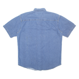 LEE Denim Mens Worker Shirt Blue M