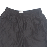 NIKE Mesh Lined Mens Swimming Shorts Black Relaxed S W24