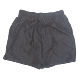 NIKE Mesh Lined Mens Swimming Shorts Black Relaxed S W24