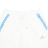 ADIDAS Mens Sports Shorts White Relaxed XL W32