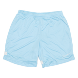 NIKE DRI FIT Mens Sports Shorts Blue L W28
