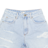 BILLABONG Cut Off Womens Denim Shorts Blue XS W26