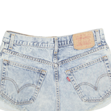 LEVI'S Cut Off 517 Womens Denim Shorts Blue M W31