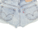 LEVI'S Cut Off 517 Womens Denim Shorts Blue M W31