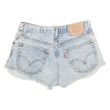LEVI'S Cut Off 517 Womens Denim Shorts Blue M W31